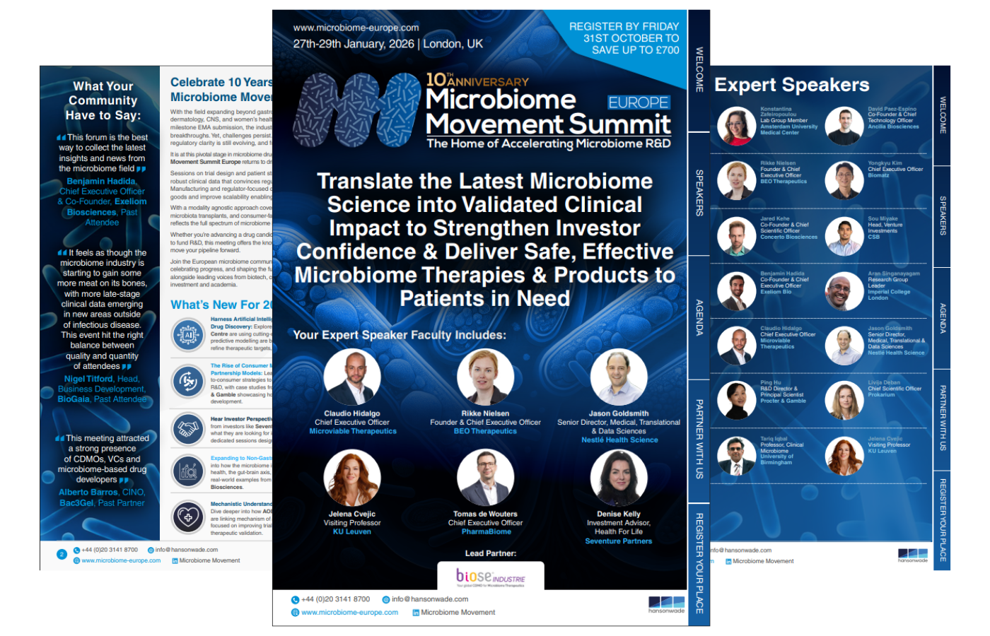 10th Microbiome Movement Summit Europe 10th Microbiome Movement Summit Europe