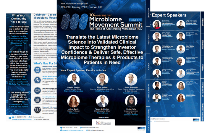 10th Microbiome Movement Summit Europe