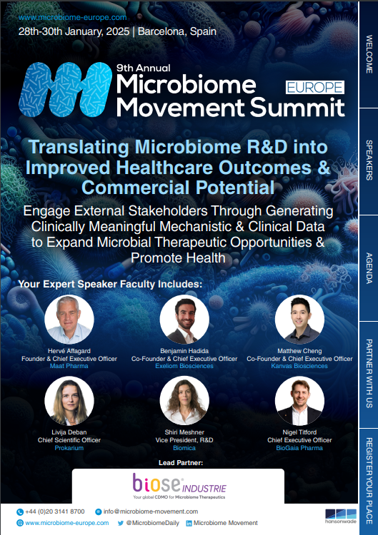 9th Microbiome Movement Summit Europe 140125 (thumbnail)